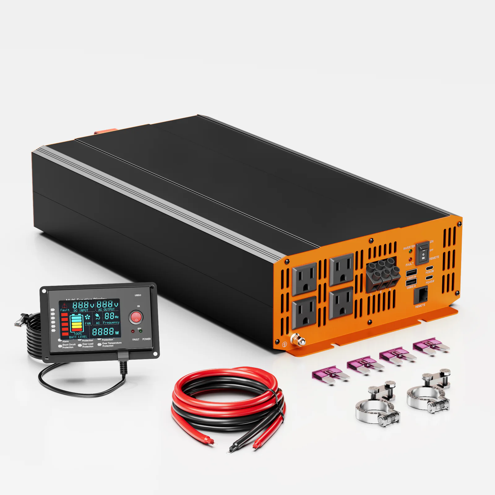 HOULI WR series inverter platform with catalog accessories